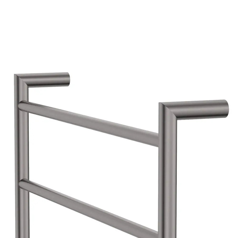 Kaya Heated Towel Rail, 600 x 800mm, Gun Metal fienza