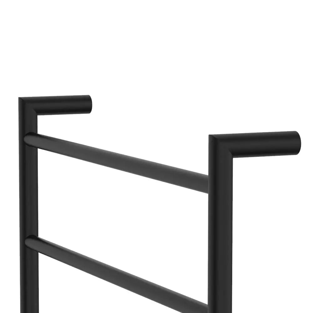 Kaya Heated Towel Rail, 600 x 800mm, Matte Black fienza