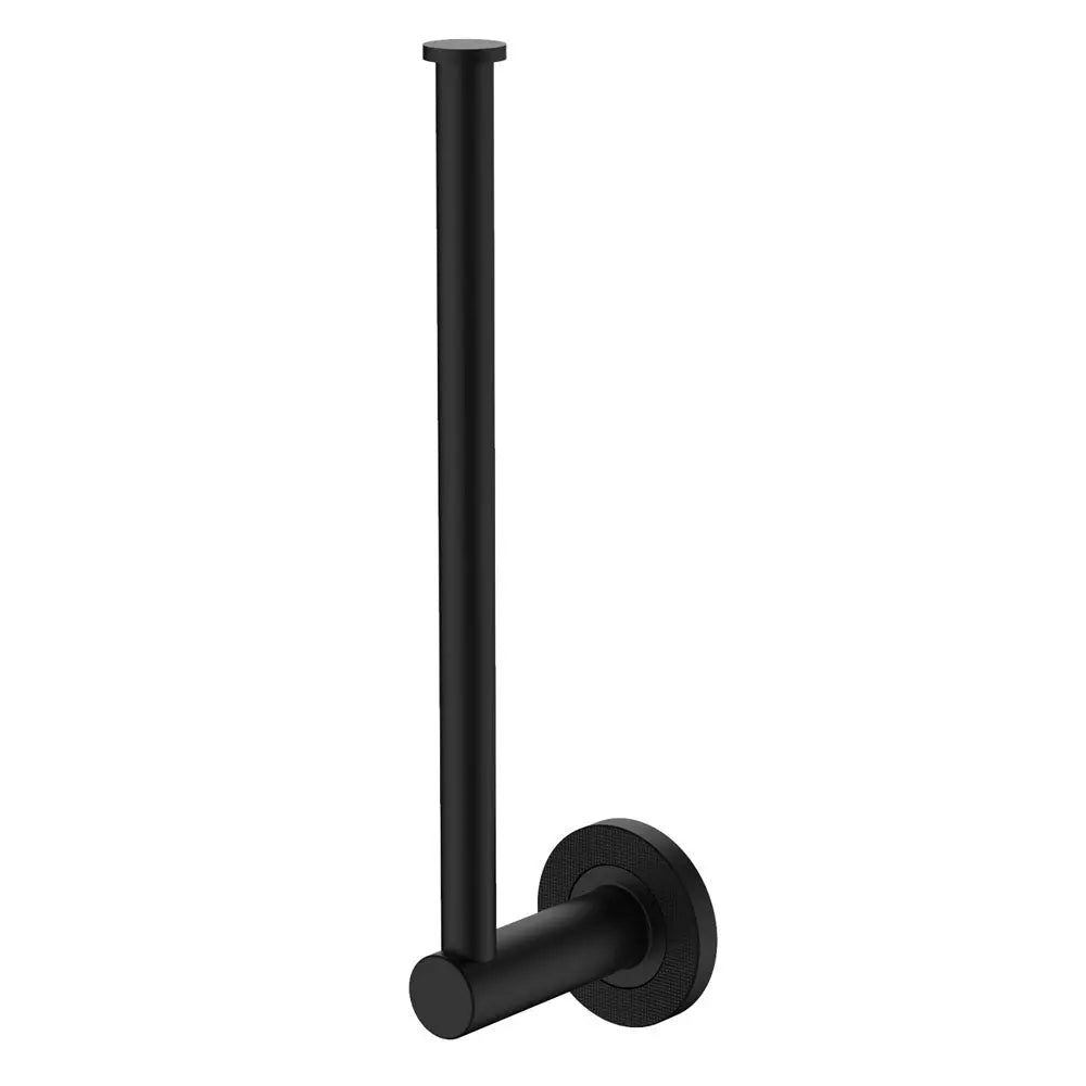 Axle Hand Towel Rail/Roll Holder, Matte Black fienza