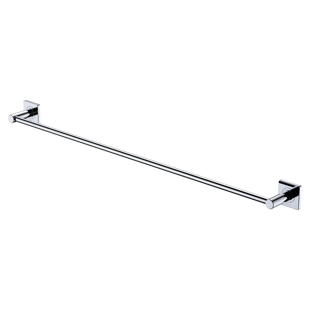 Sansa Single Towel Rail, 900mm, Chrome fienza