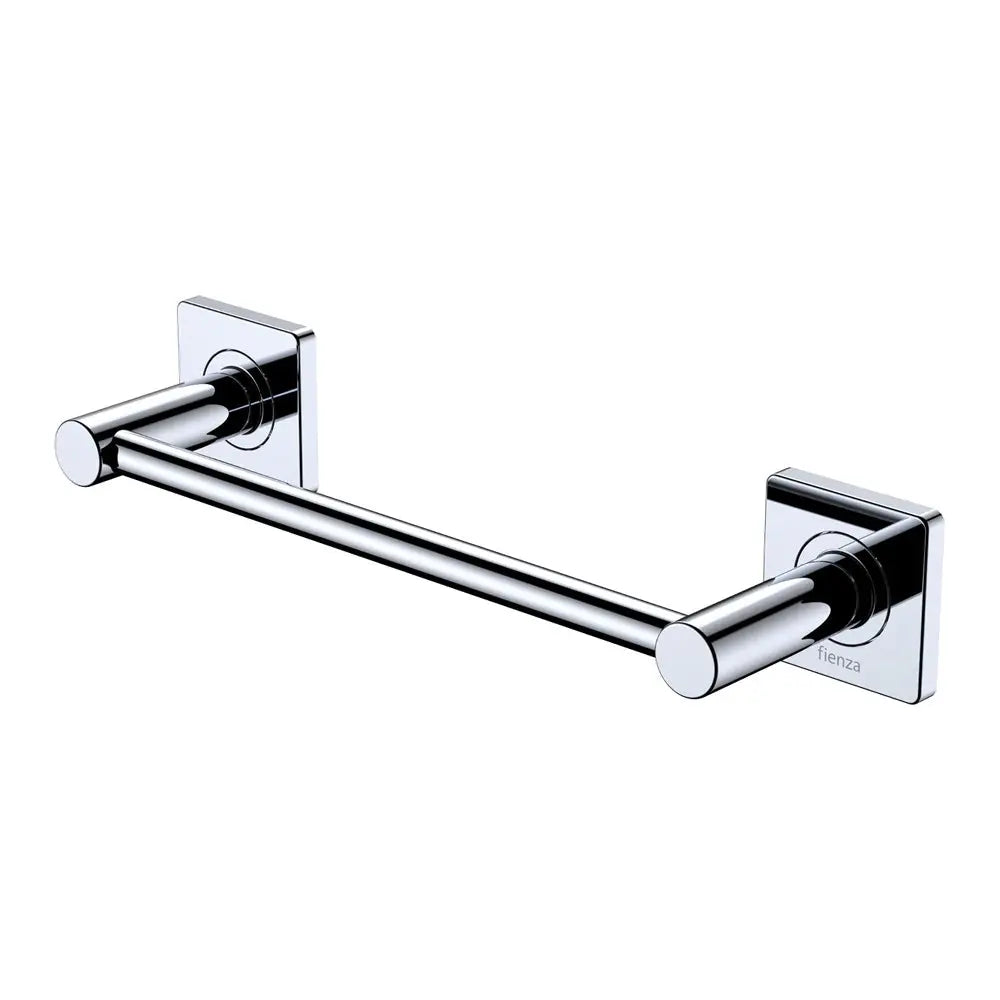 Sansa Single Towel Rail, 300mm, Chrome fienza