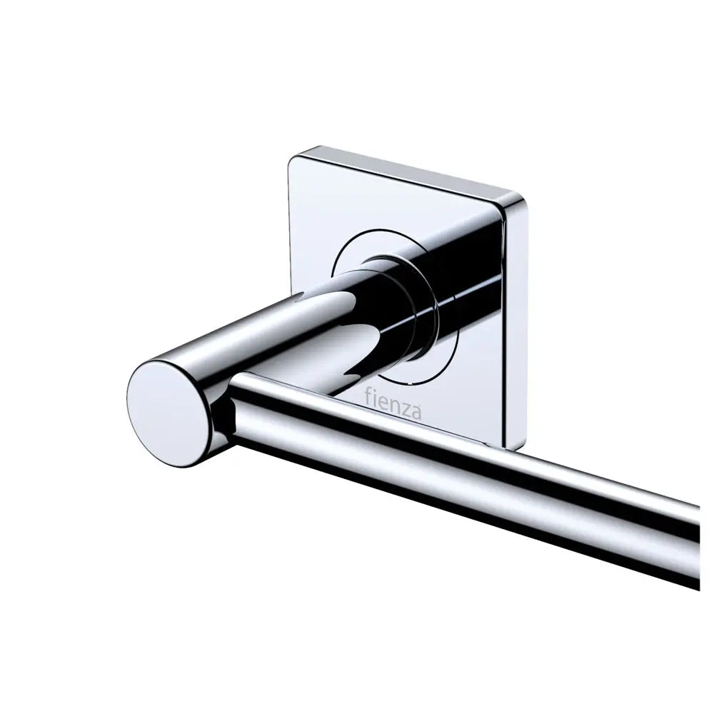Sansa Single Towel Rail, 600mm, Chrome fienza