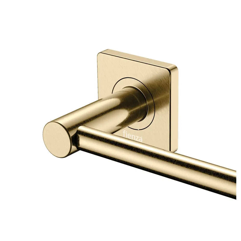 Sansa Single Towel Rail, 900mm, Urban Brass fienza