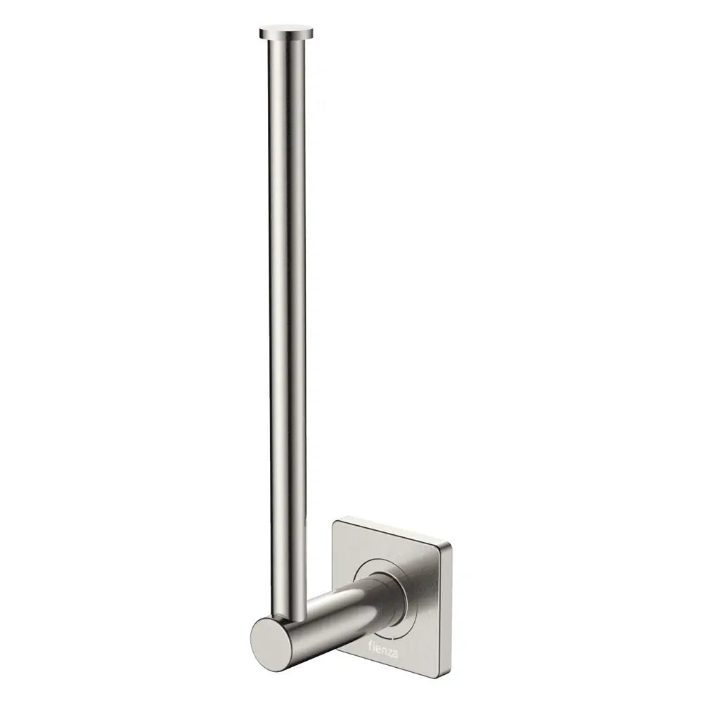 Sansa Hand Towel Rail / Toilet Roll Holder, Brushed Nickel fienza