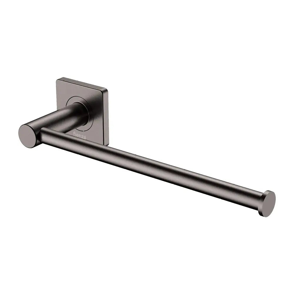 Sansa Hand Towel Rail / Toilet Roll Holder, Gun Metal fienza