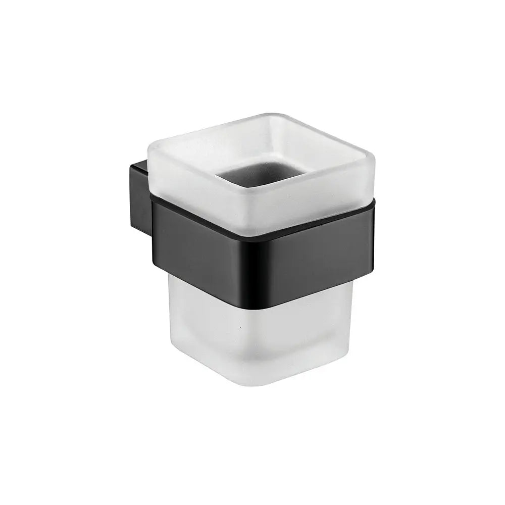 Koko Tumbler & Holder, Matte Black fienza