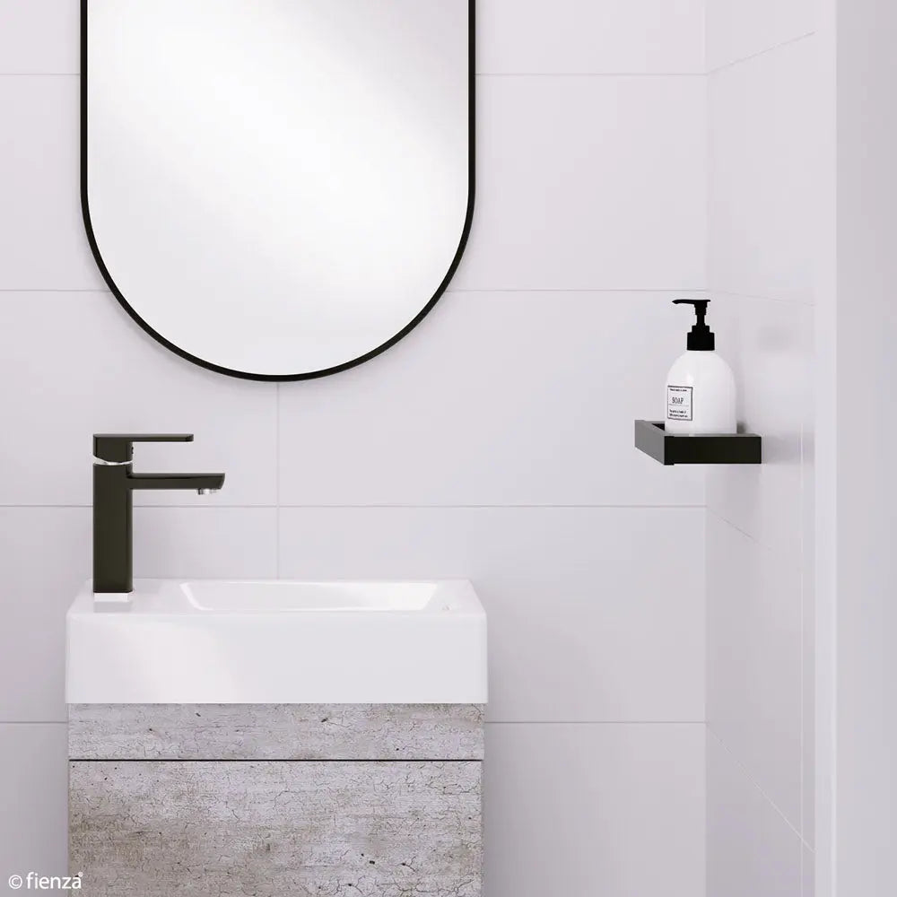 Koko Soap Shelf, Matte Black fienza