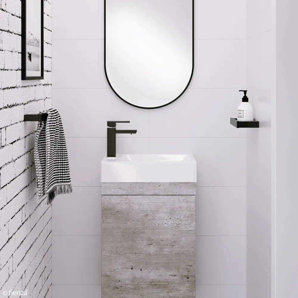 Koko Soap Shelf, Matte Black fienza