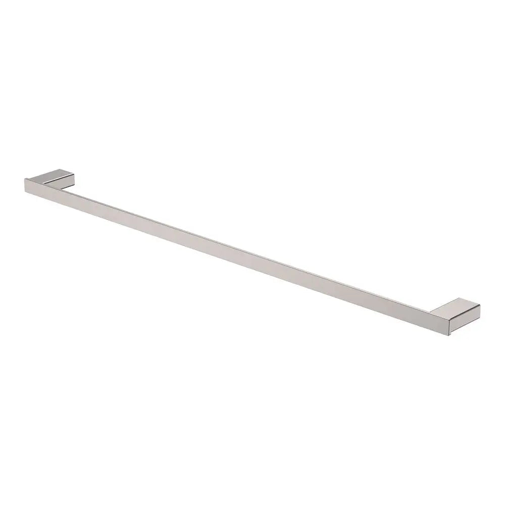 Tono Single Towel Rail, 810 mm, Brushed Nickel fienza