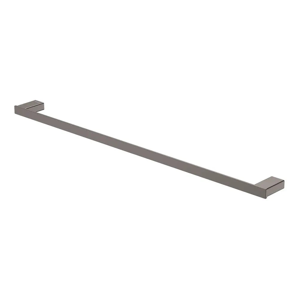 Tono Single Towel Rail, 810 mm, Gun Metal fienza