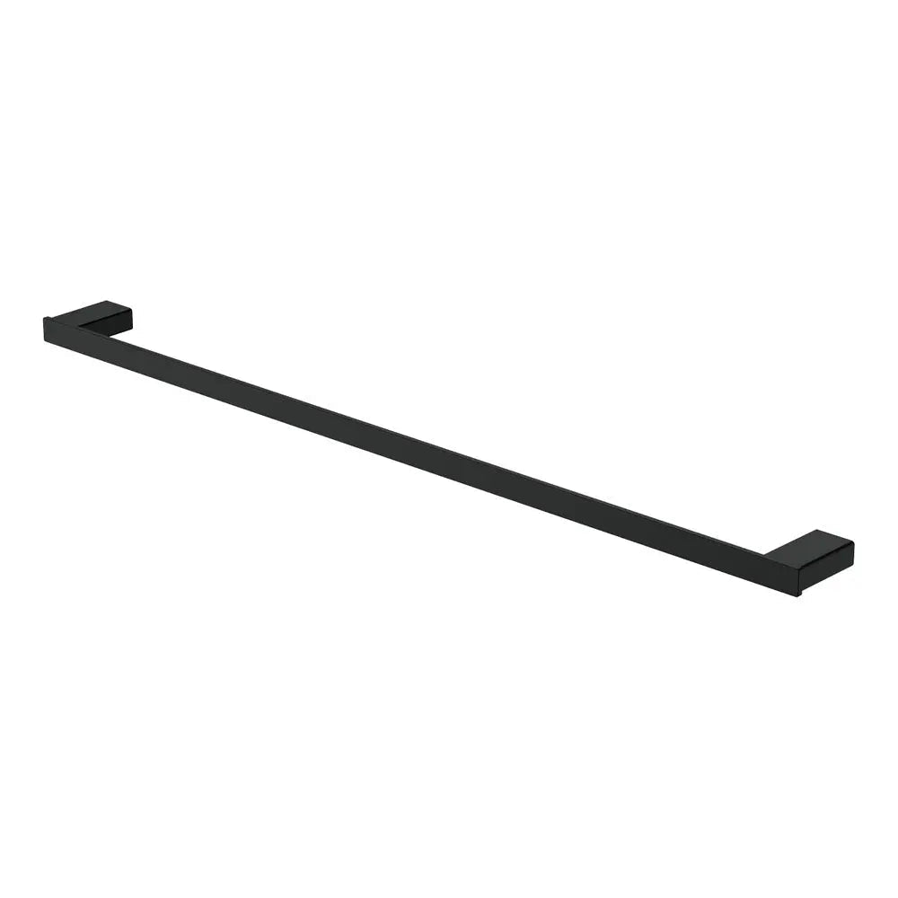 Tono Single Towel Rail, 810 mm, Matte Black fienza