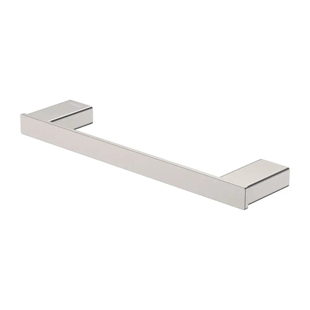 Tono Single Towel Rail, 300mm, Brushed Nickel fienza