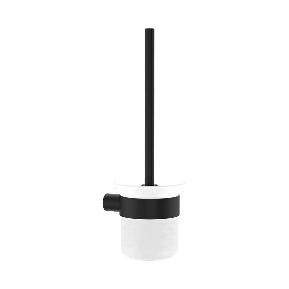 Empire Slim Toilet Brush & Holder, Matte Black fienza