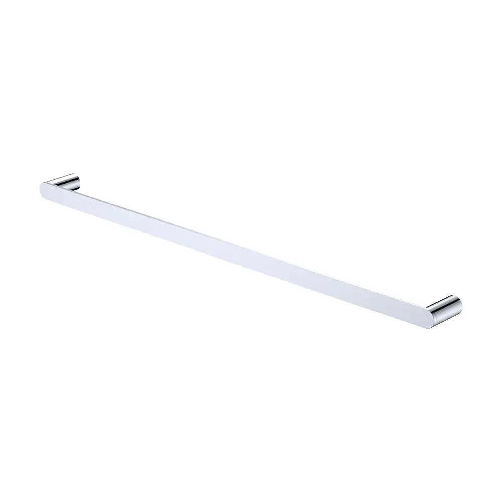 Empire Slim Single Towel Rail, 800mm, Chrome fienza
