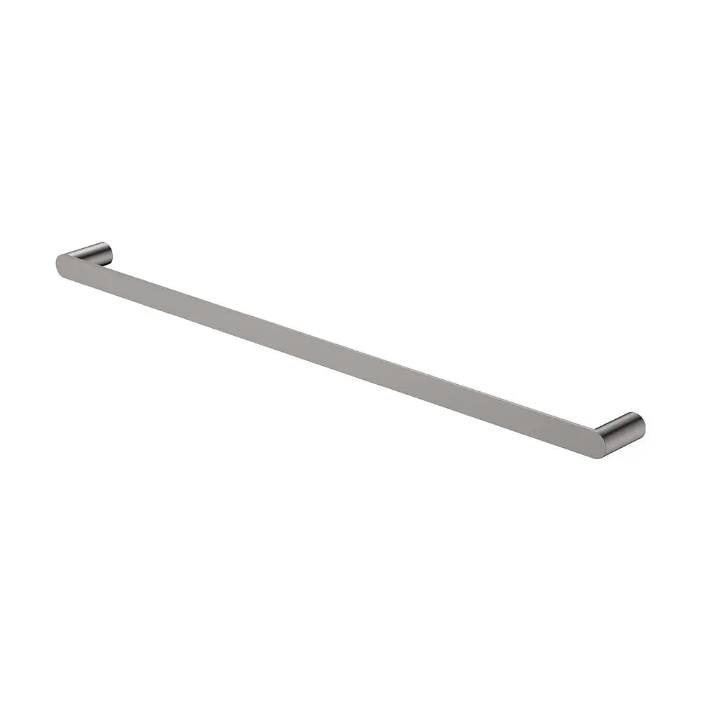 Empire Slim Single Towel Rail, 800mm, Gun Metal fienza