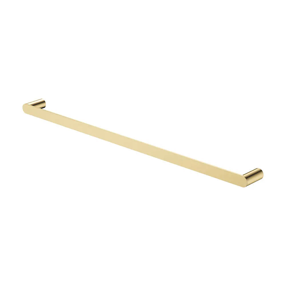 Empire Slim Single Towel Rail, 800mm, Urban Brass fienza