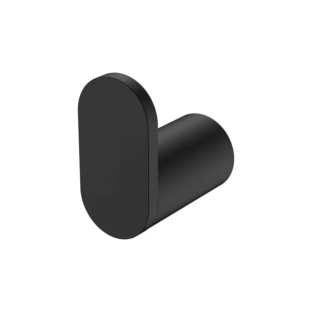 Empire Slim Robe Hook, Matte Black fienza