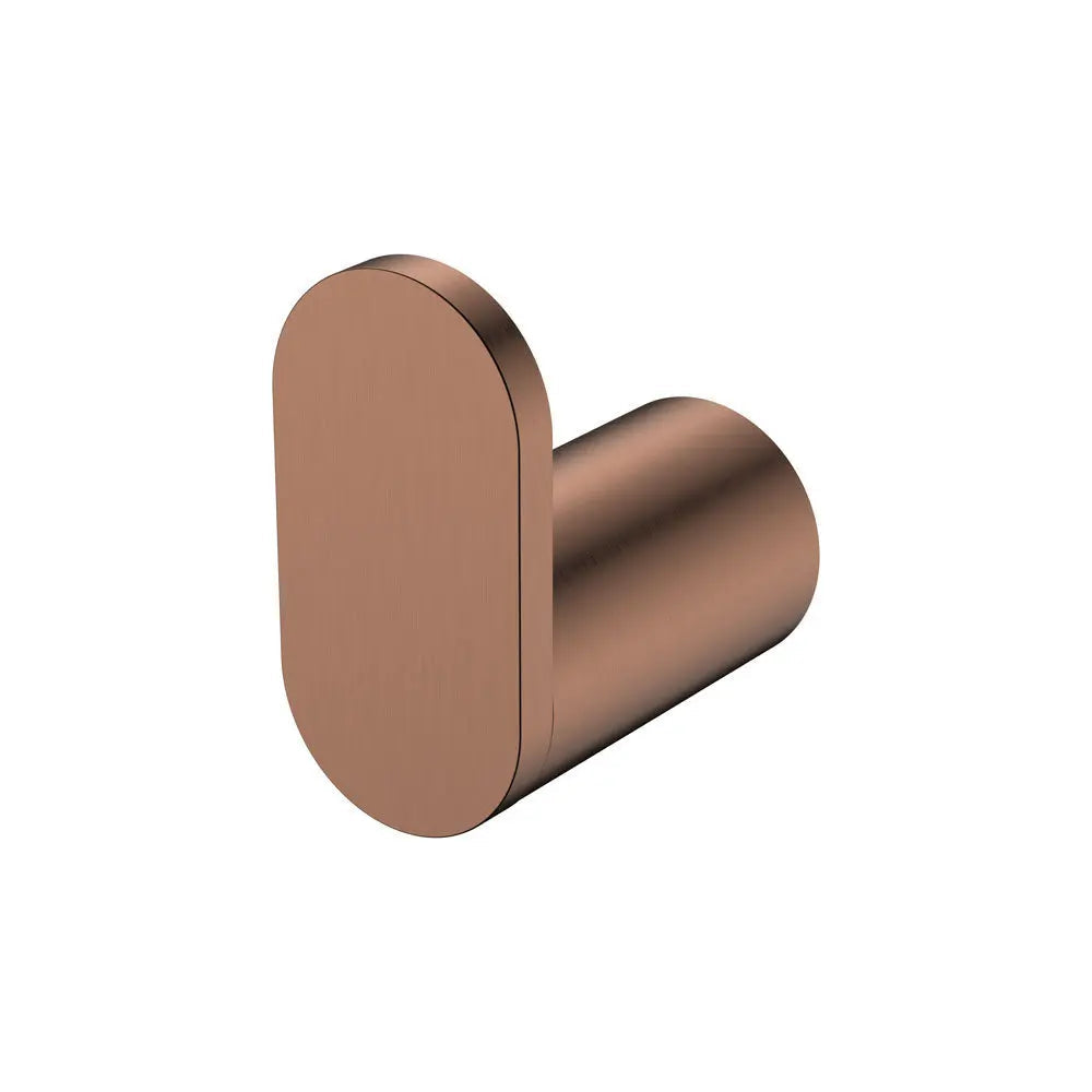 Empire Slim Robe Hook, Brushed Copper fienza