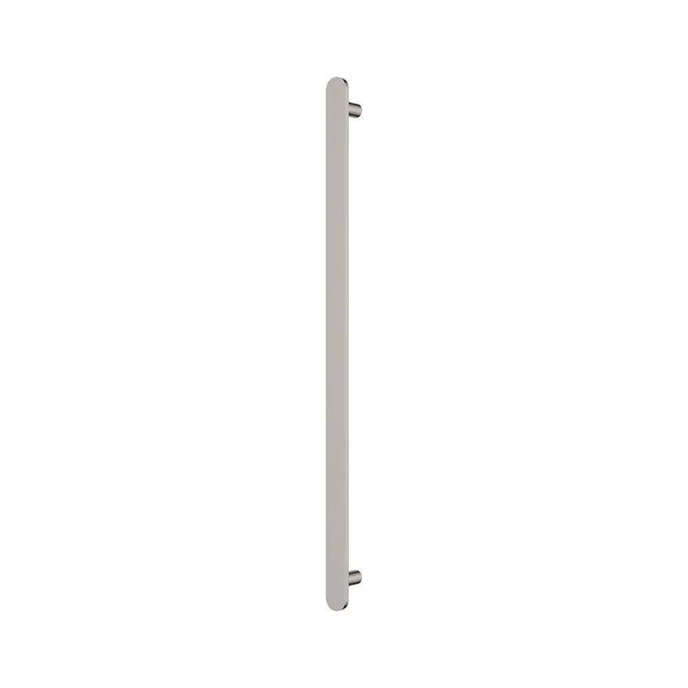Empire Slim Vertical Heated Towel Rail, 60 x 900mm, Brushed Nickel fienza