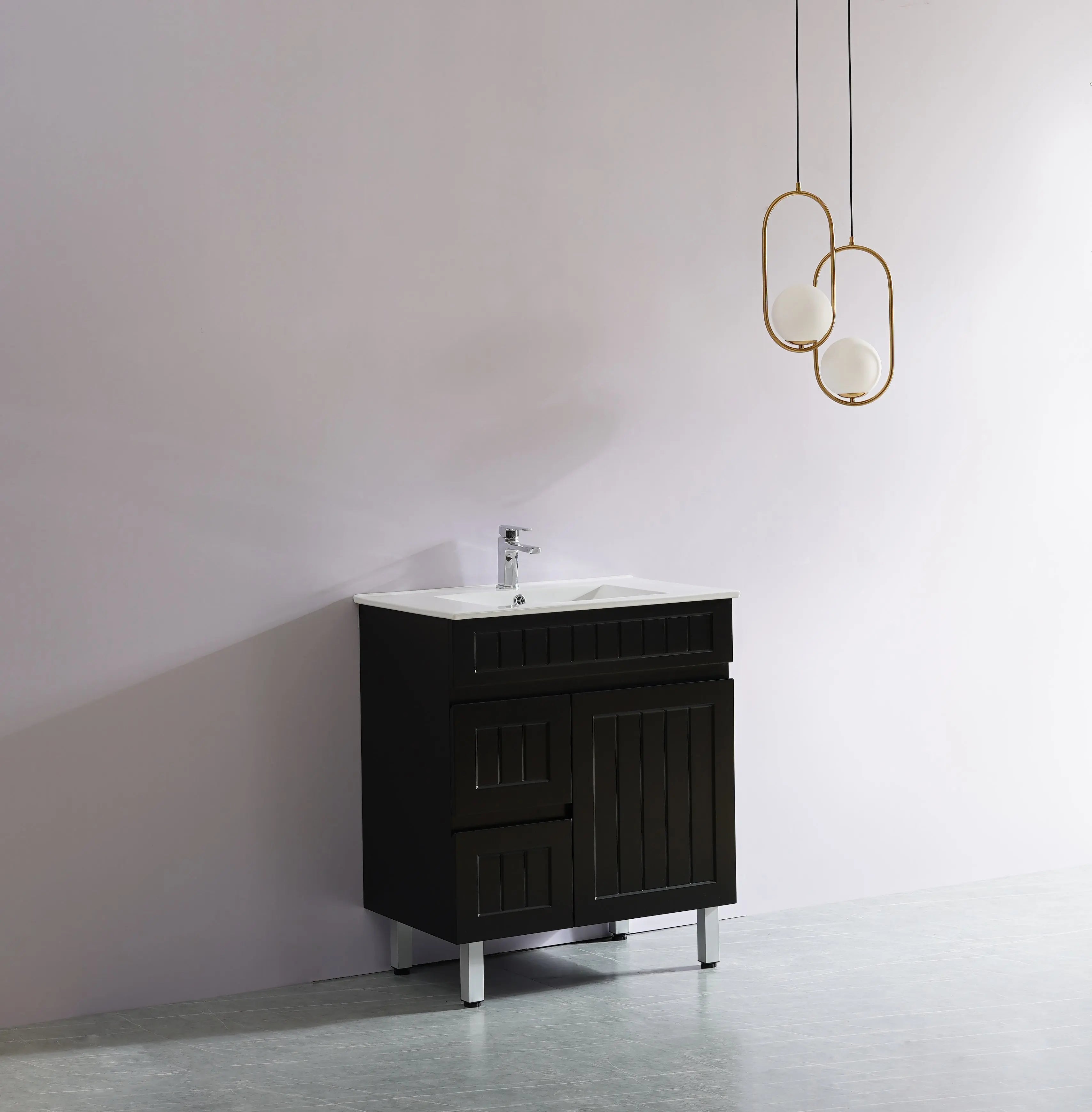 ACACIA SHAKER PVC Floor Vanity 750 Poseidon
