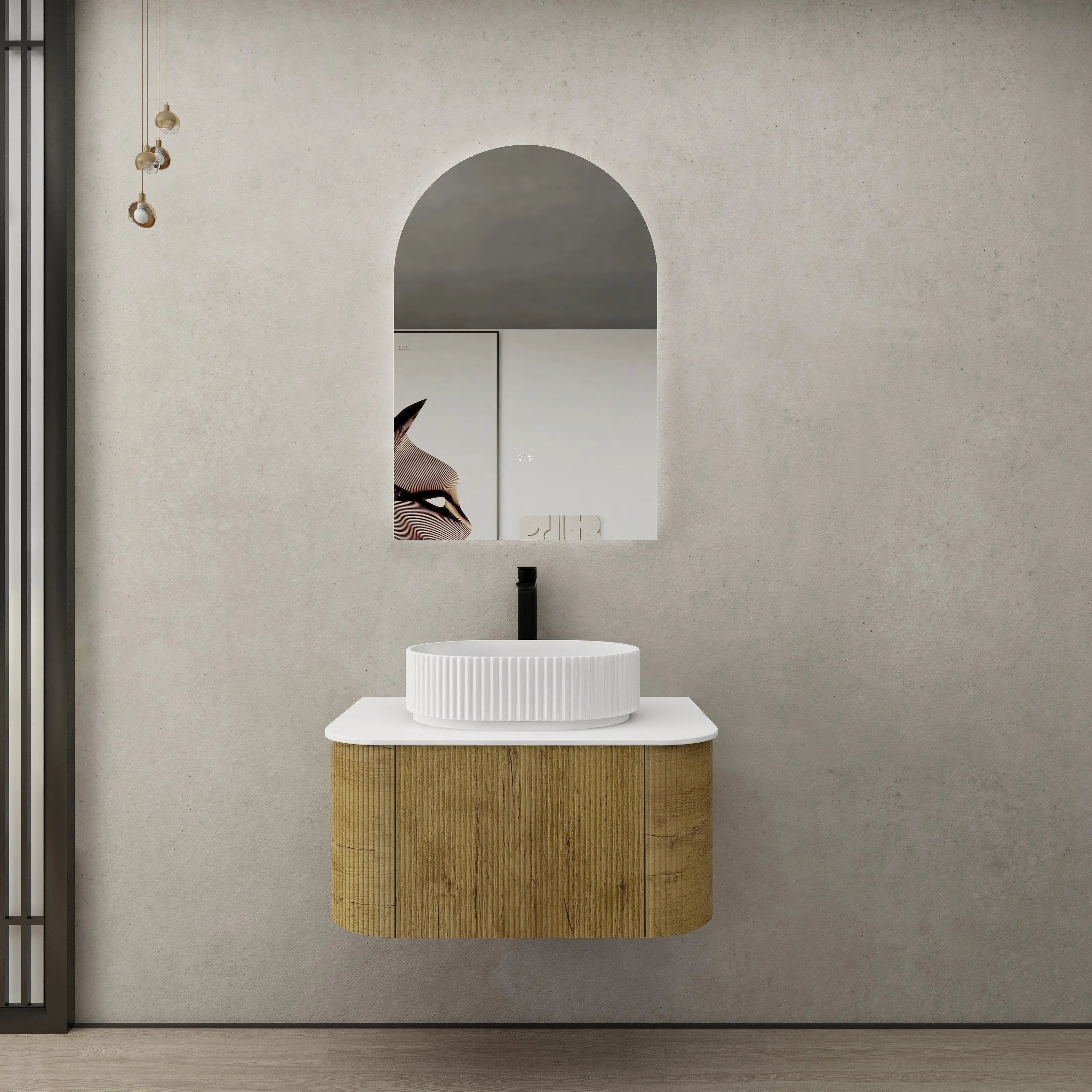 Bronte Cabinet 750mm (Prime Oak) Poseidon
