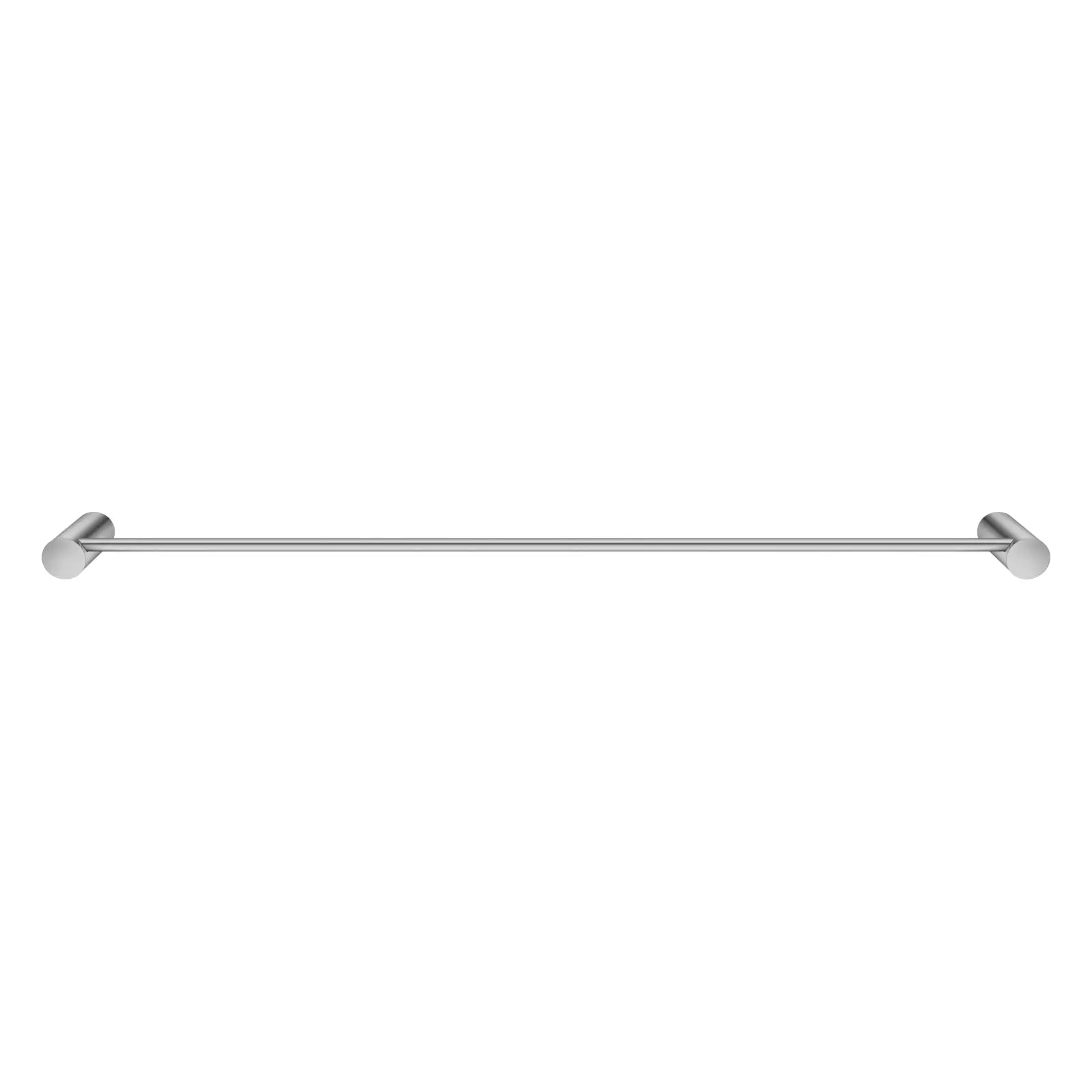 600mm Brushed Nickel Single Towel Rail Aquaperla