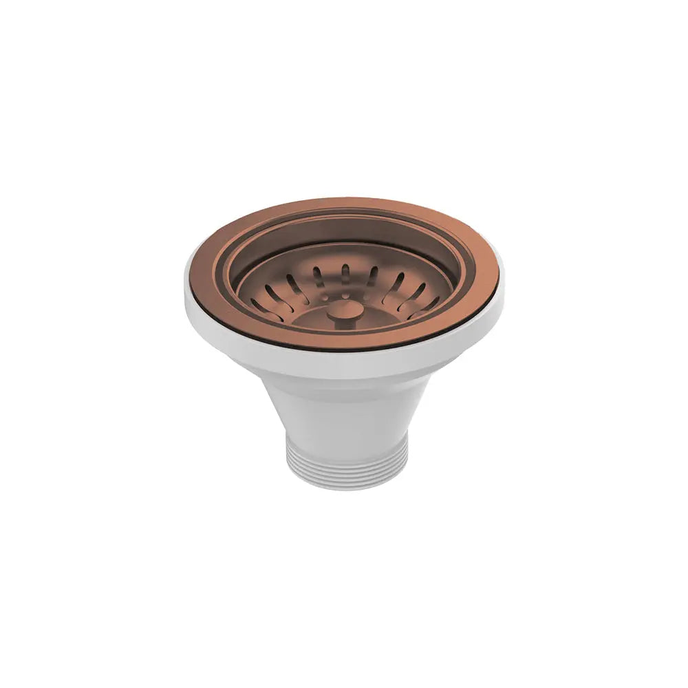 Hana Sink Basket Waste, PVD Brushed Copper fienza