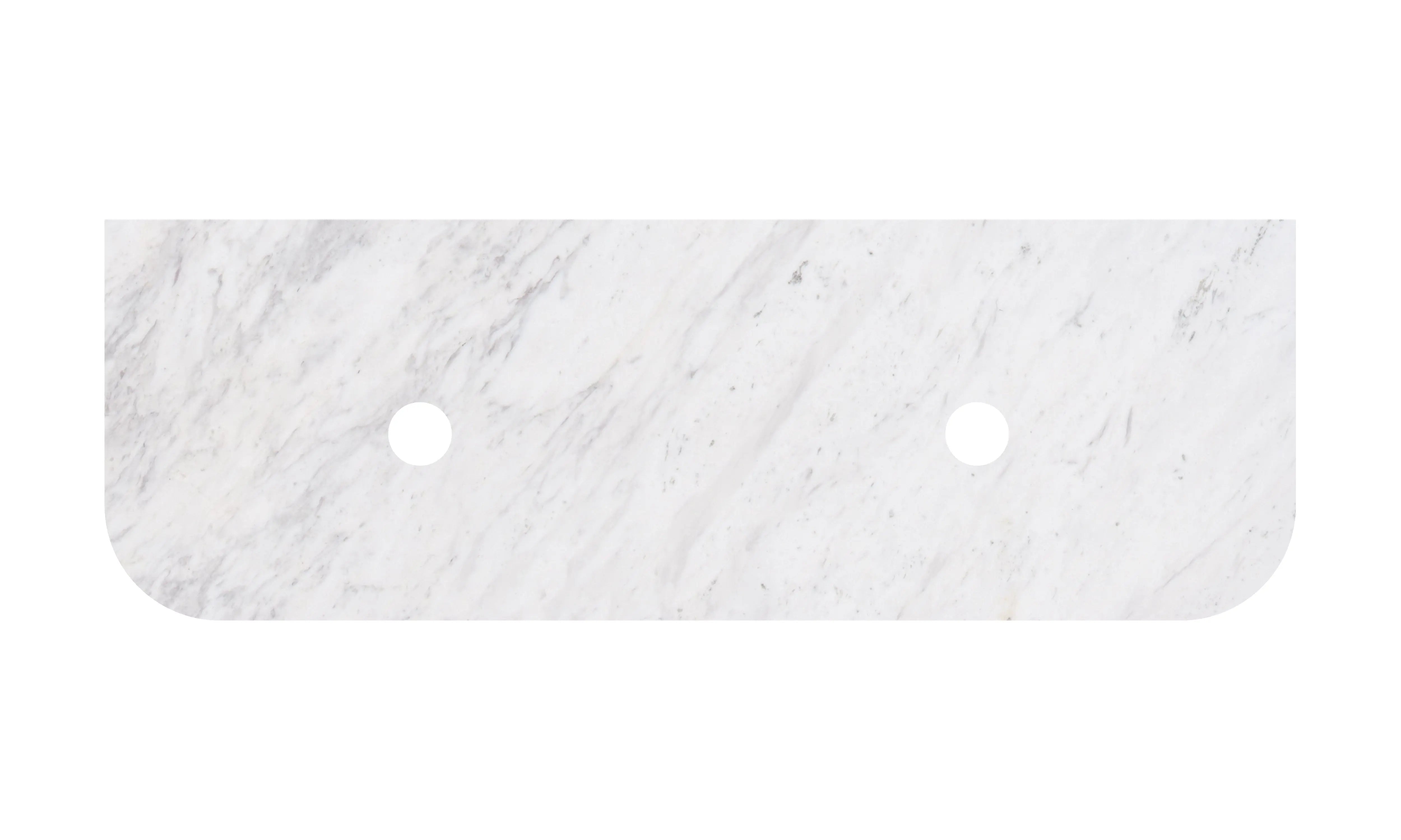 Carrara White Marble Stone Top- Silica Free Quartz Stone Poseidonbk