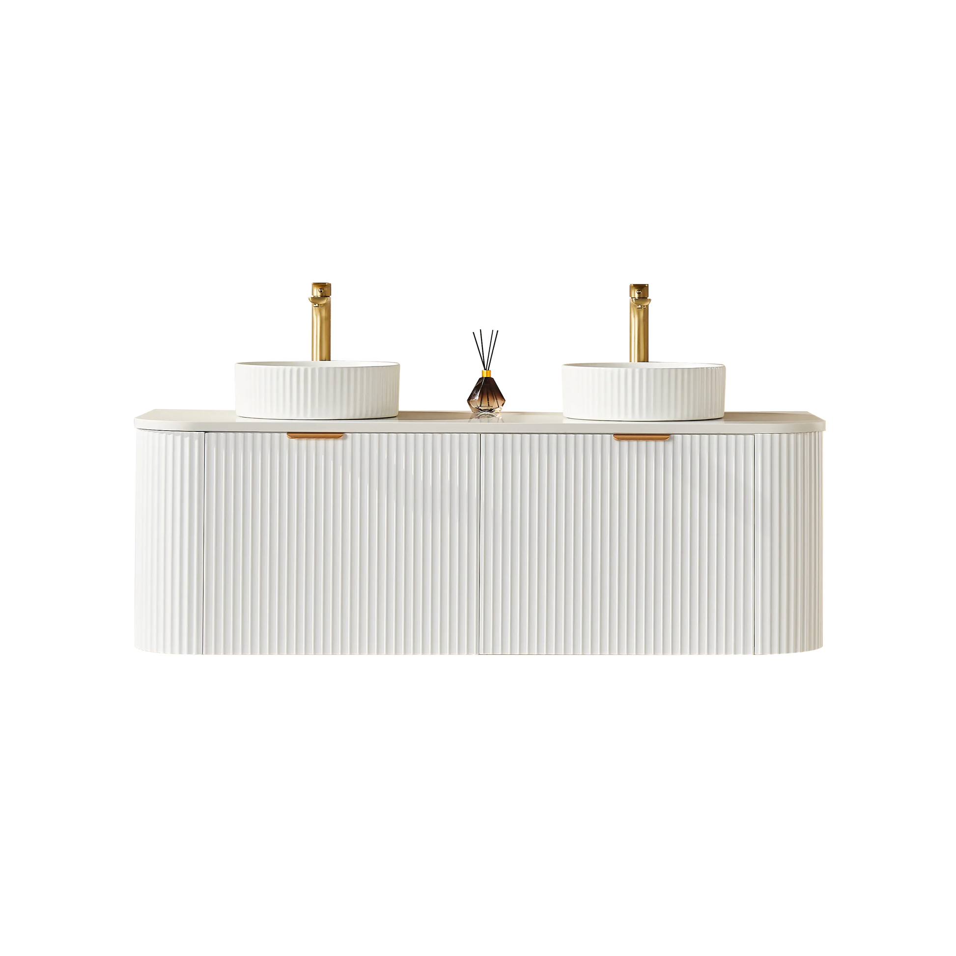POS AVALON Wall Hung Vanity Matte White (All Sizes) Poseidon