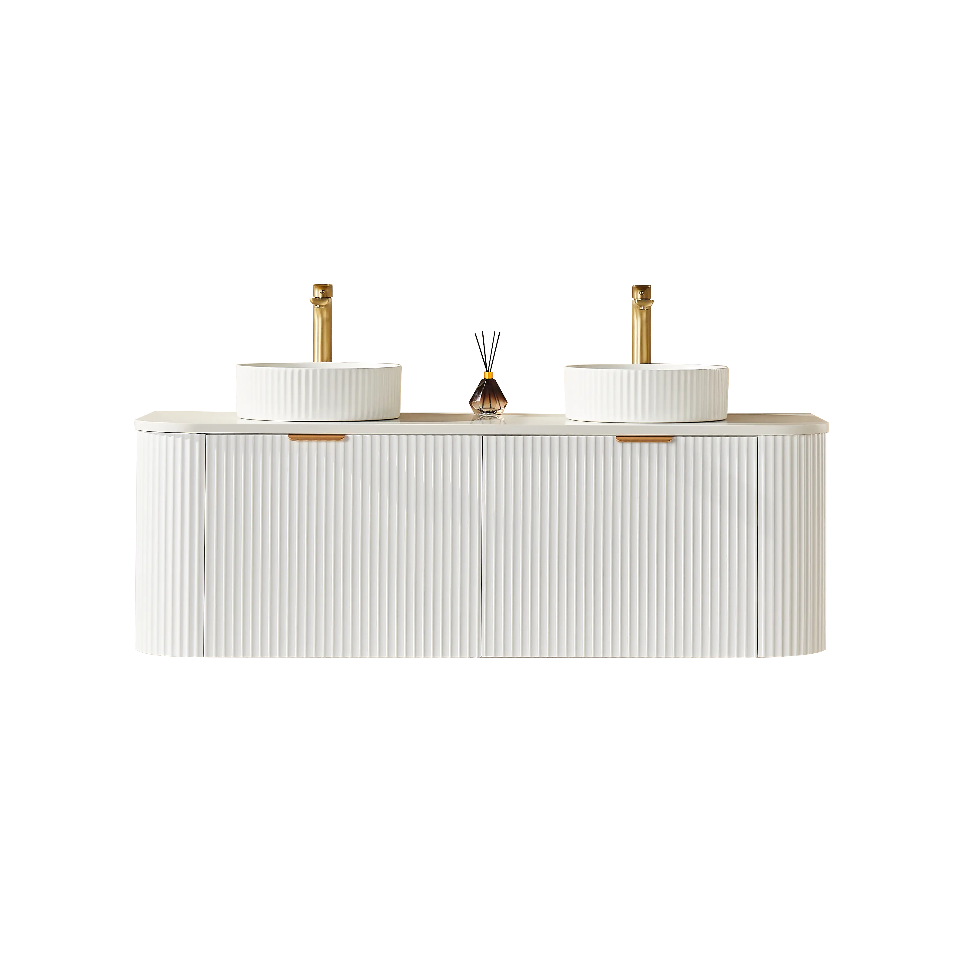 POS AVALON Wall Hung Vanity Matte White (All Sizes) Poseidon