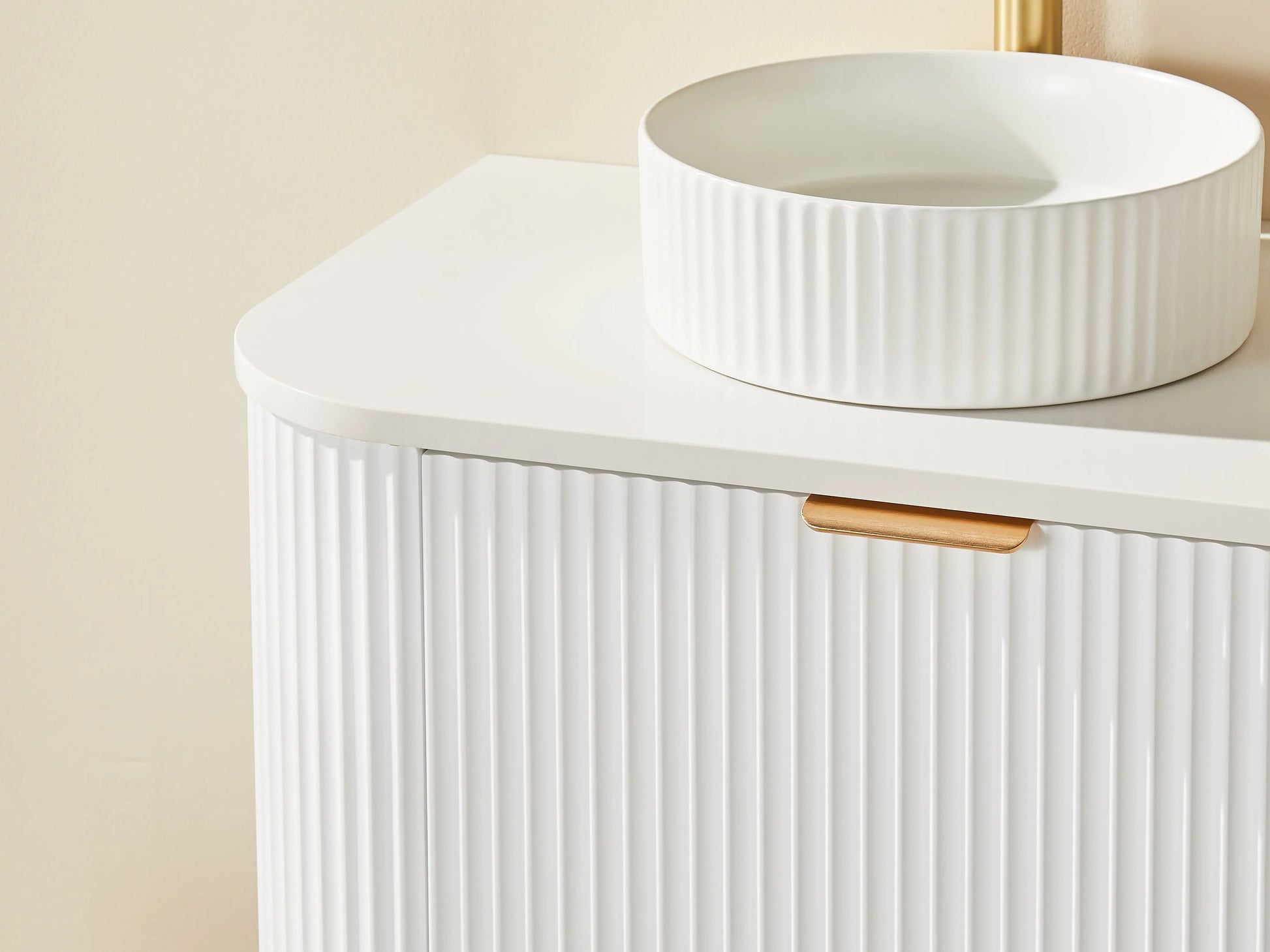 POS AVALON Wall Hung Vanity Matte White (All Sizes) Poseidon