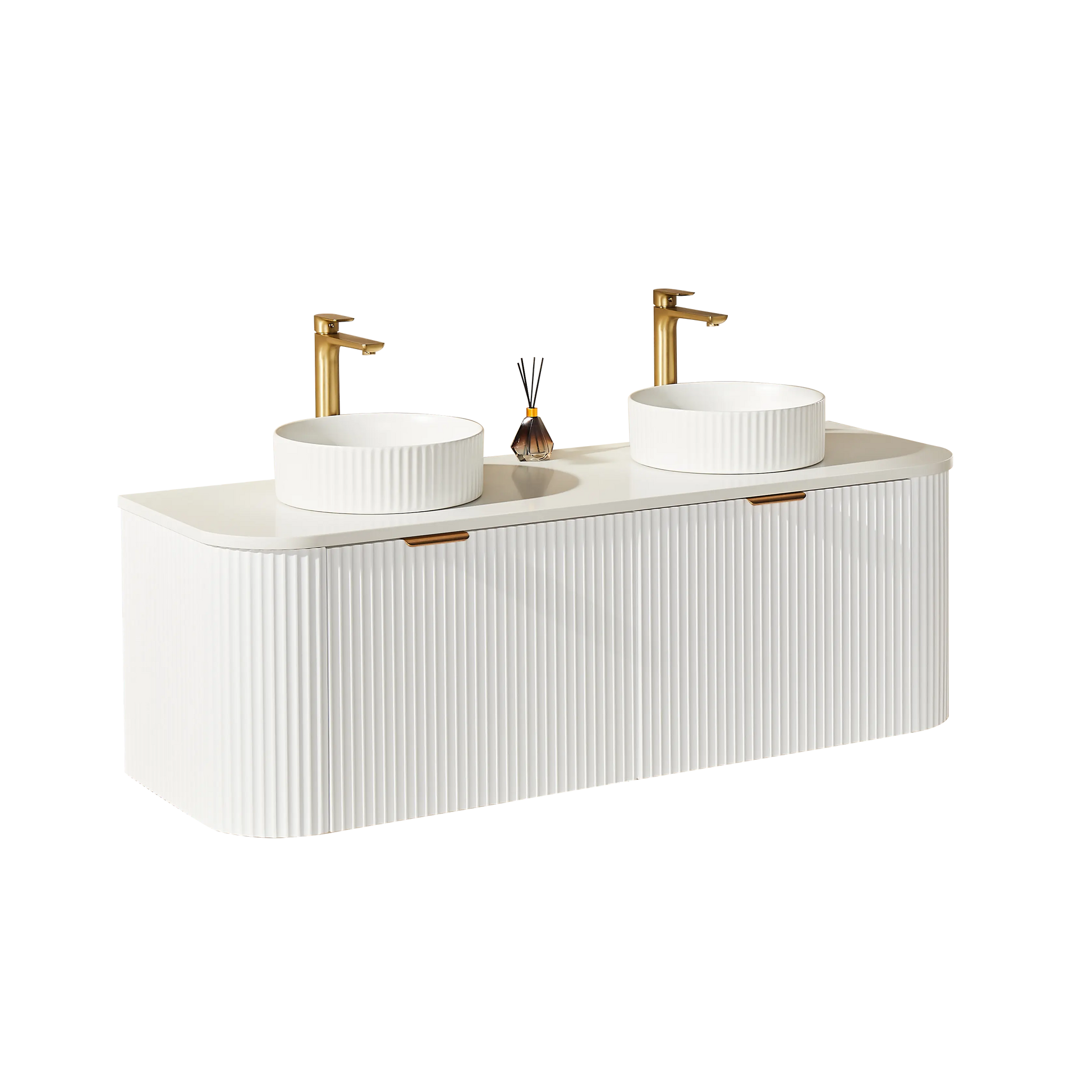 POS AVALON Wall Hung Vanity Matte White (All Sizes) Poseidon