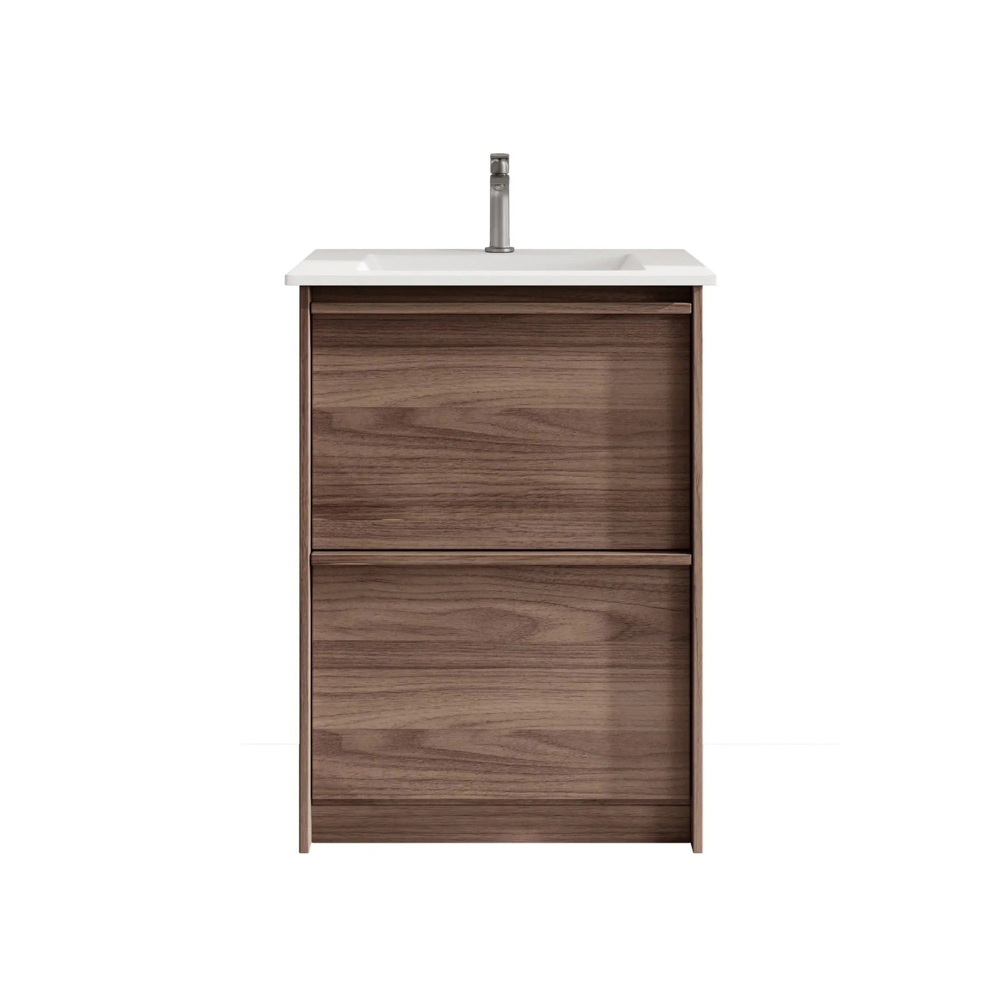 Bella 600mm Freestanding Cabinet - Notaio Walnut mercioaustralia