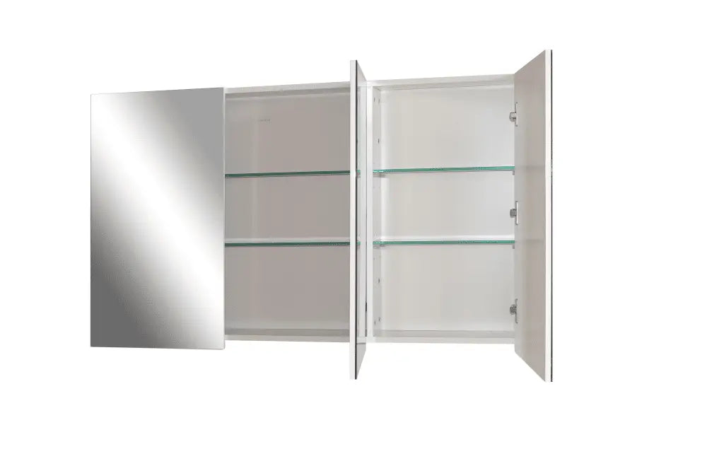 PVC Shaving Cabinet 1200mm - Gloss White mercioaustralia