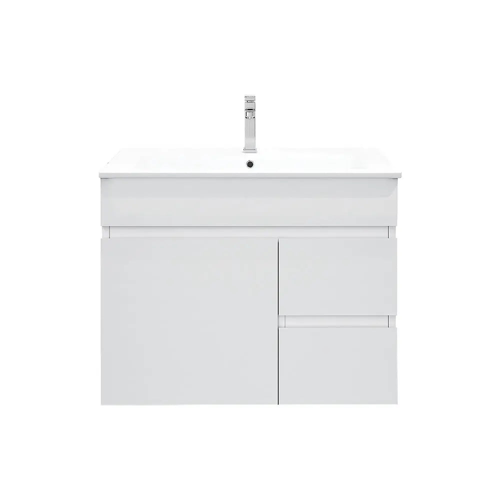 BIANCA 750mm PVC Wall-Hung Vanity (RHD) mercioaustralia