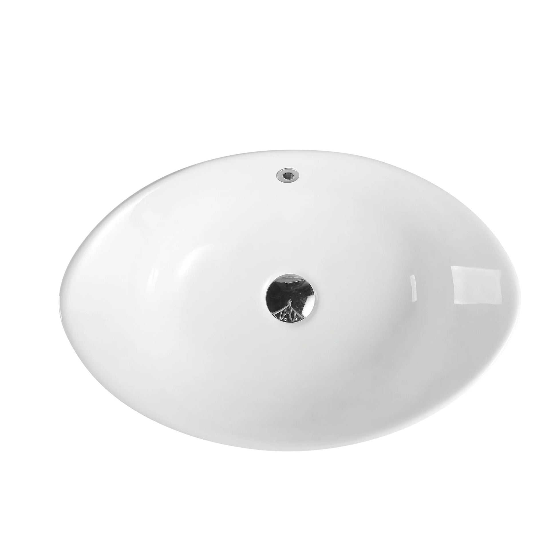 Boat 59 Counter-top Oval Basin - Gloss White mercioaustralia