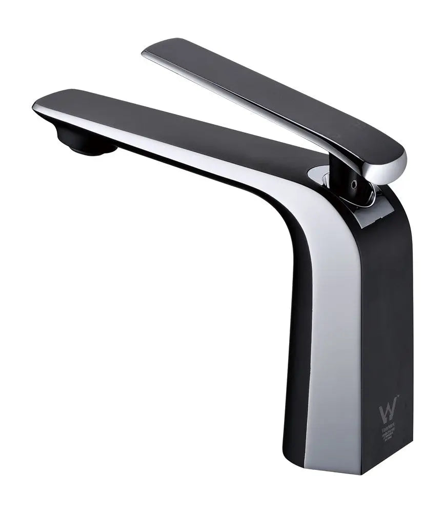 ESPERIA - Black & Chrome Basin Mixer Aquaperla