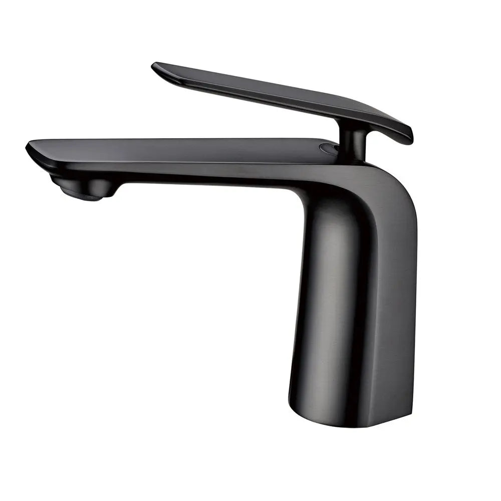 ESPERIA - Gunmetal Basin Mixer Aquaperla