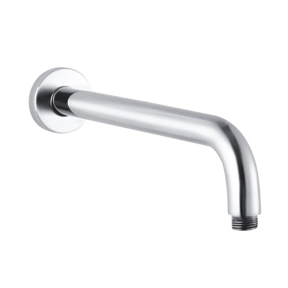 400mm Brushed Nickel Wall Shower Arm Aquaperla