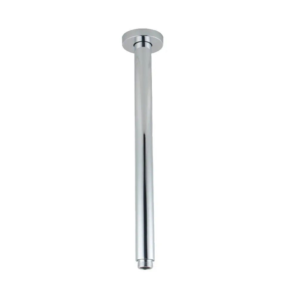 400mm Brushed Nickel Ceiling Shower Arm Aquaperla