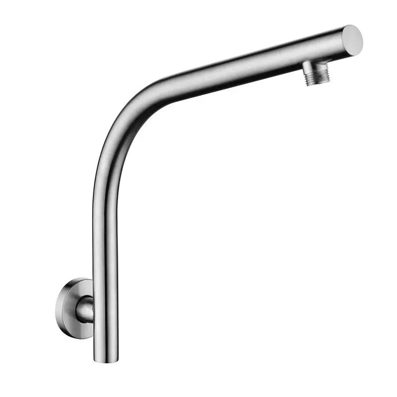 Brushed Nickel Wall Shower Arm Aquaperla