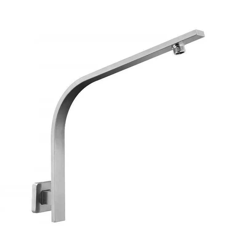 Brushed Nickel Wall Shower Arm Aquaperla