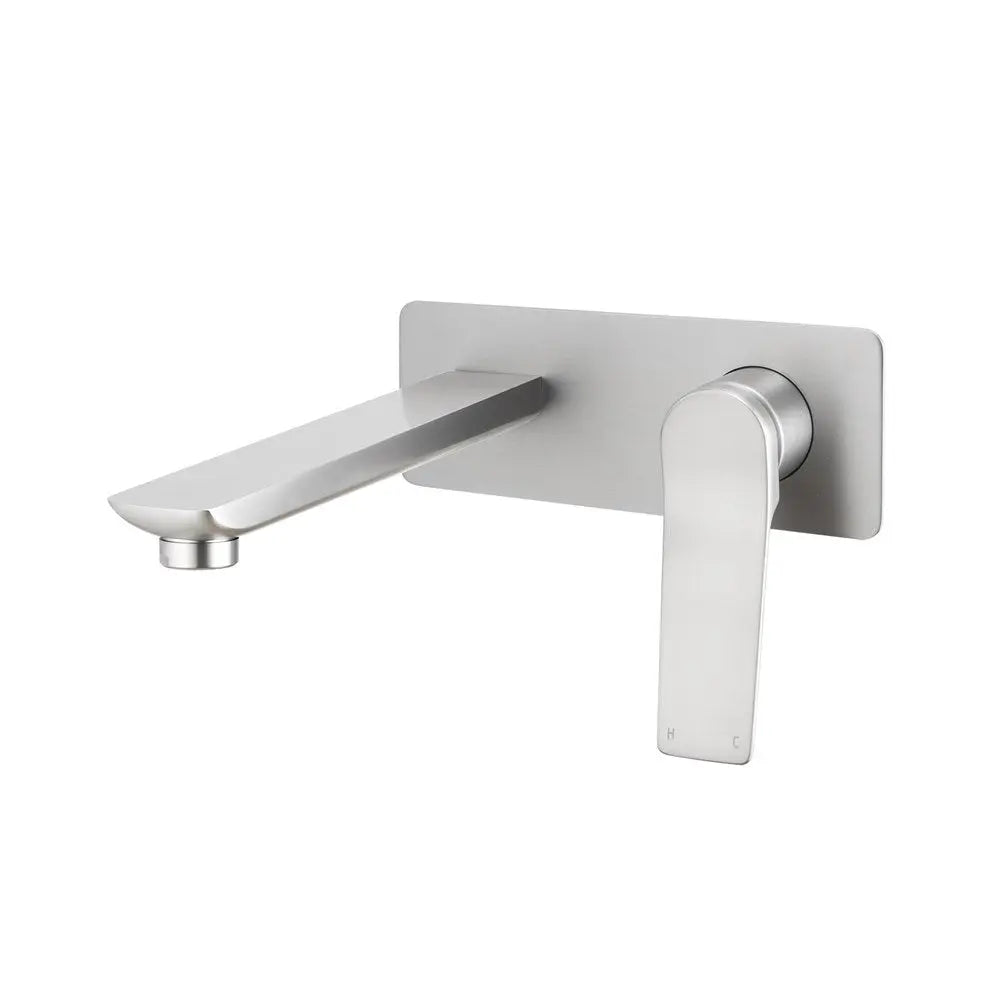 RUSHY - Brushed Nickel Spout Mixer Aquaperla