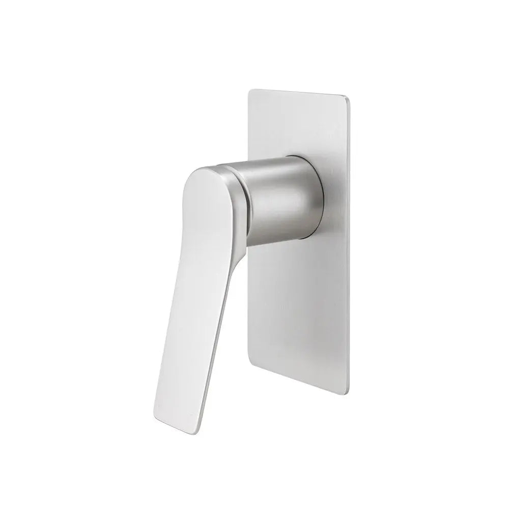RUSHY - Brushed Nickel Wall Mixer Aquaperla