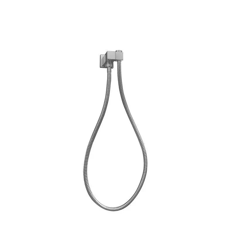 Brushed Nickel Shower Rail Aquaperla
