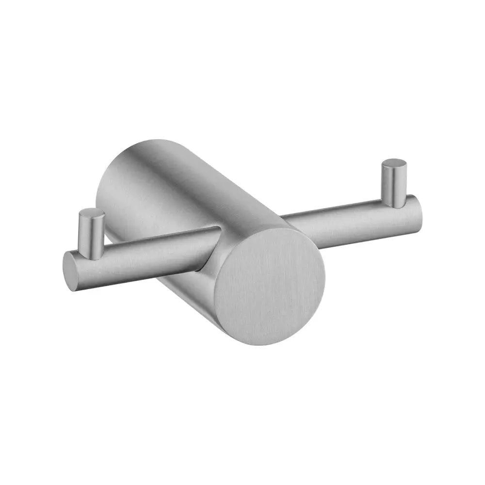 Brushed Nickel Robe Hook Aquaperla