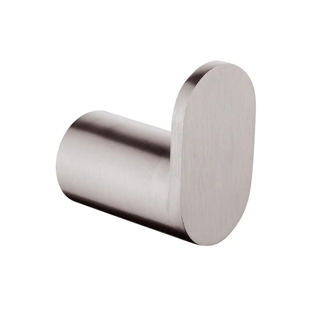 RUSHY - Brushed Nickel Robe Hook Aquaperla
