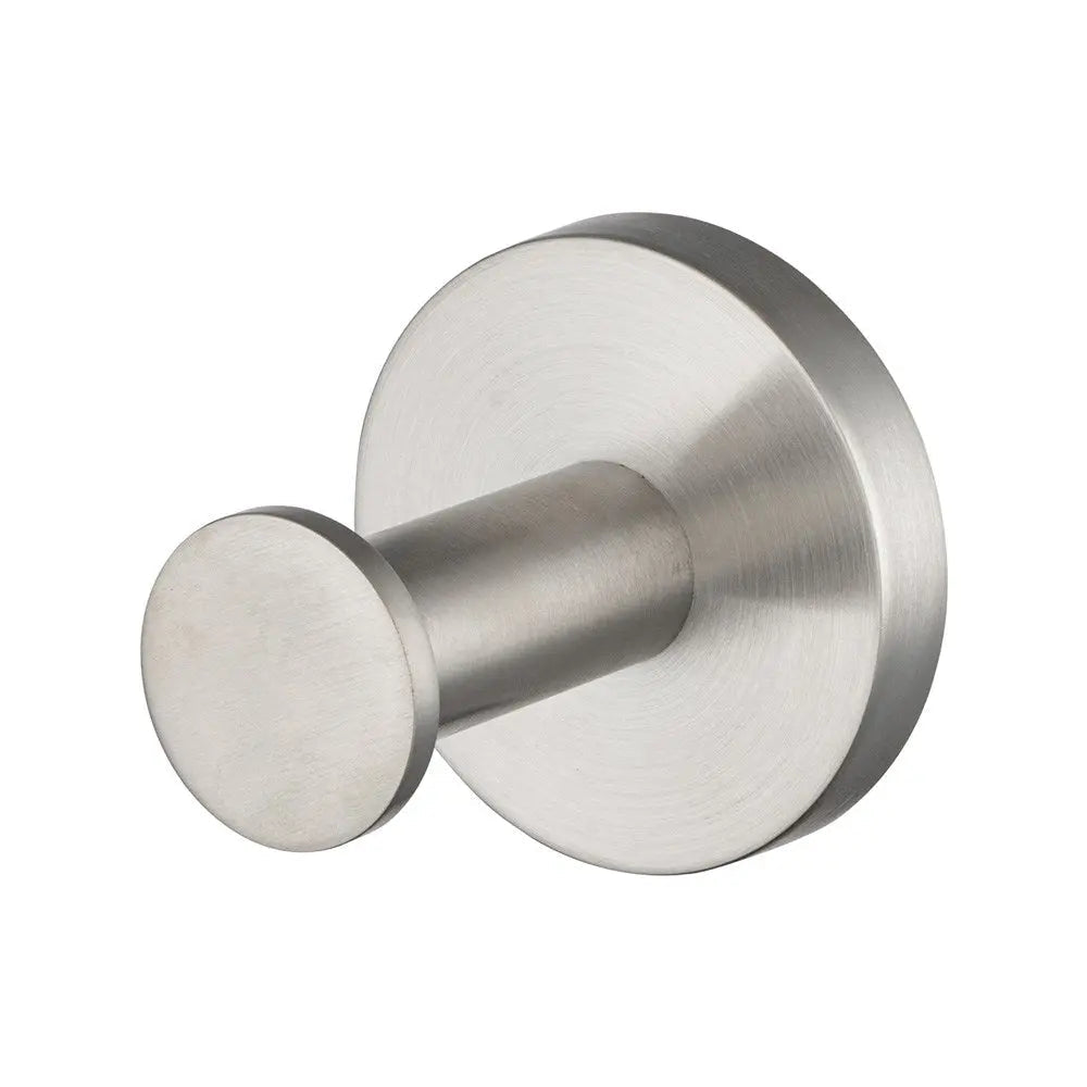 LUCID PIN - Brushed Nickel Robe Hook Aquaperla