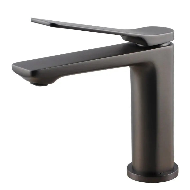 RUSHY - Brushed Gunmetal Basin Mixer Aquaperla