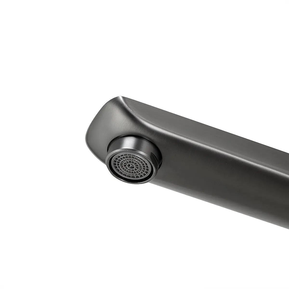 RUSHY - Brushed Gunmetal Spout Mixer Aquaperla